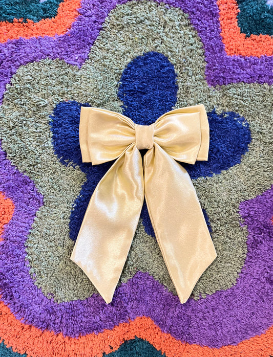 ICY YELLOW | BOW |HAIR ACCESSORIES