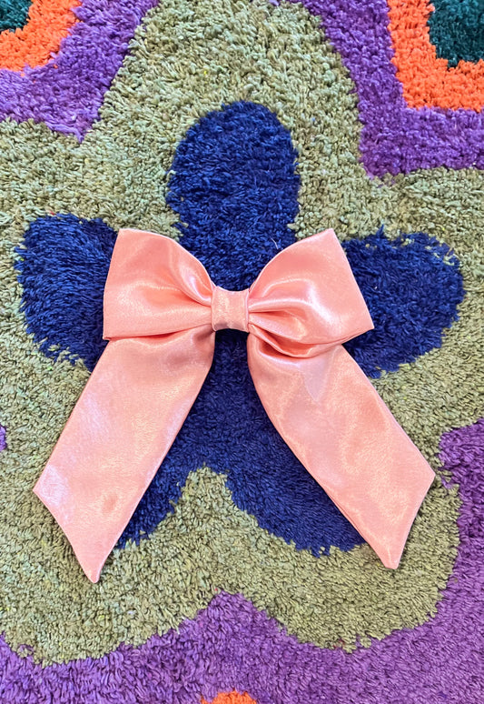 ICY PEACH| BOW |HAIR ACCESSORIES