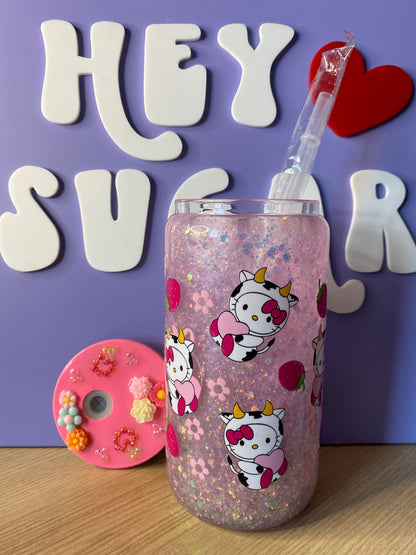 HK STRAWBERRY COW | SNOWGLOBE