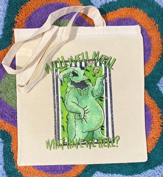 GREEN MONSTER | TOTE BAG | HALLOWEEN