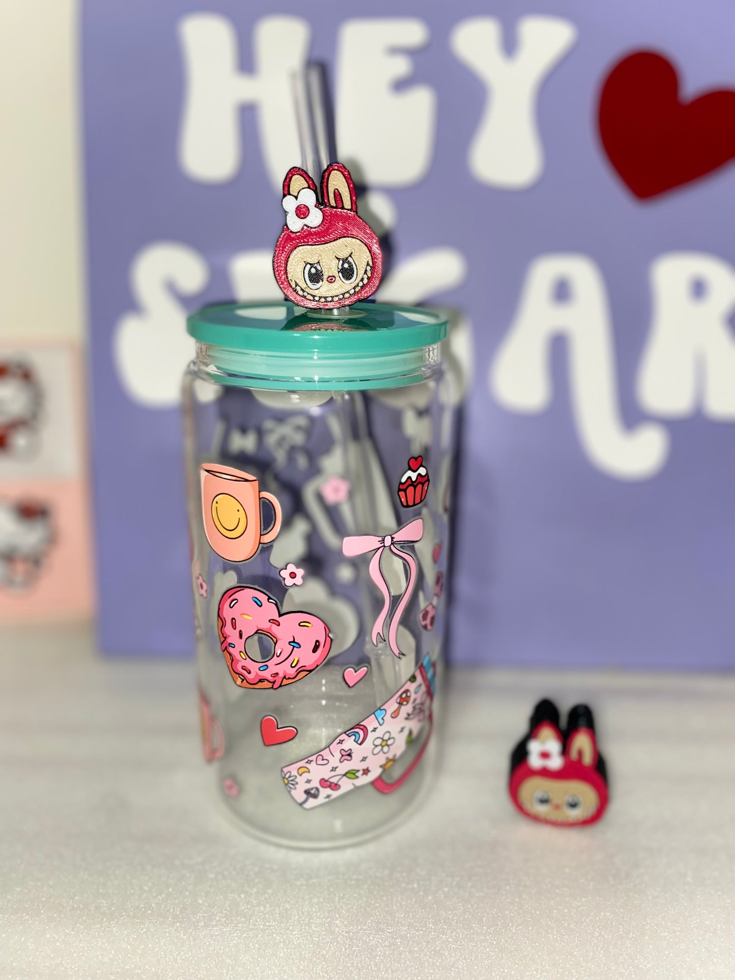 LABUBU MONSTER | 3D STRAW TOPPER